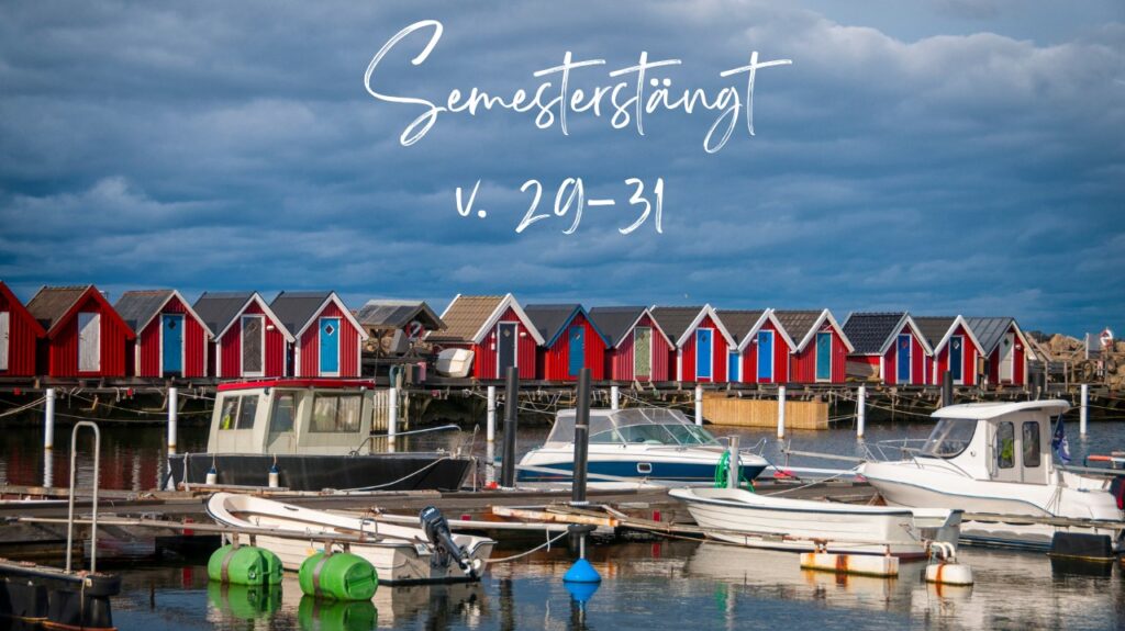 EBP semesterstängt
